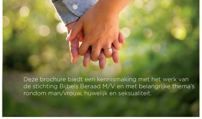 Lees meer over het artikel Bijbels Beraad M/V brengt nieuwe brochure uit