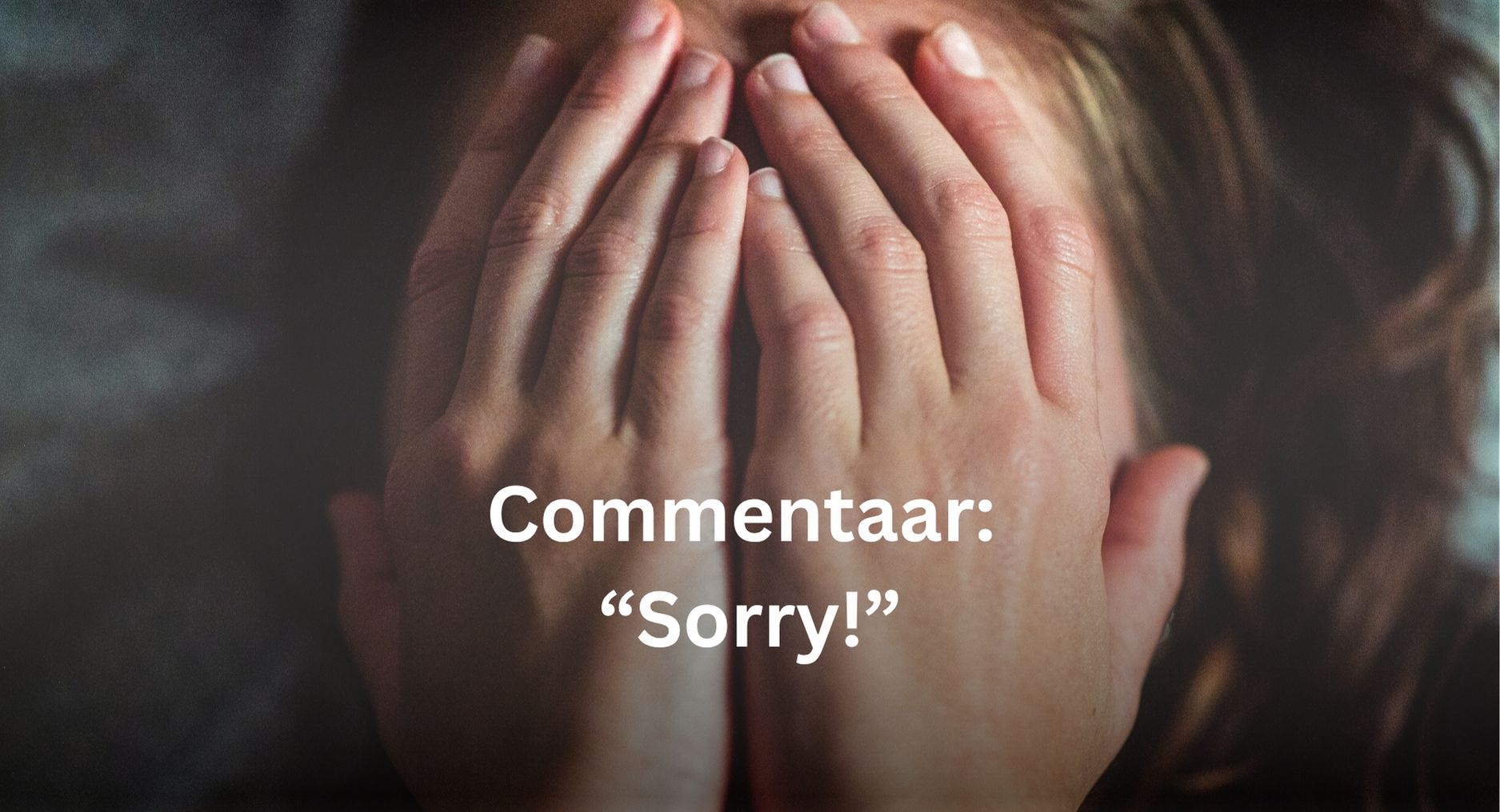 Lees meer over het artikel ‘Sorry zeggen’ kan héél goedkoop klinken!