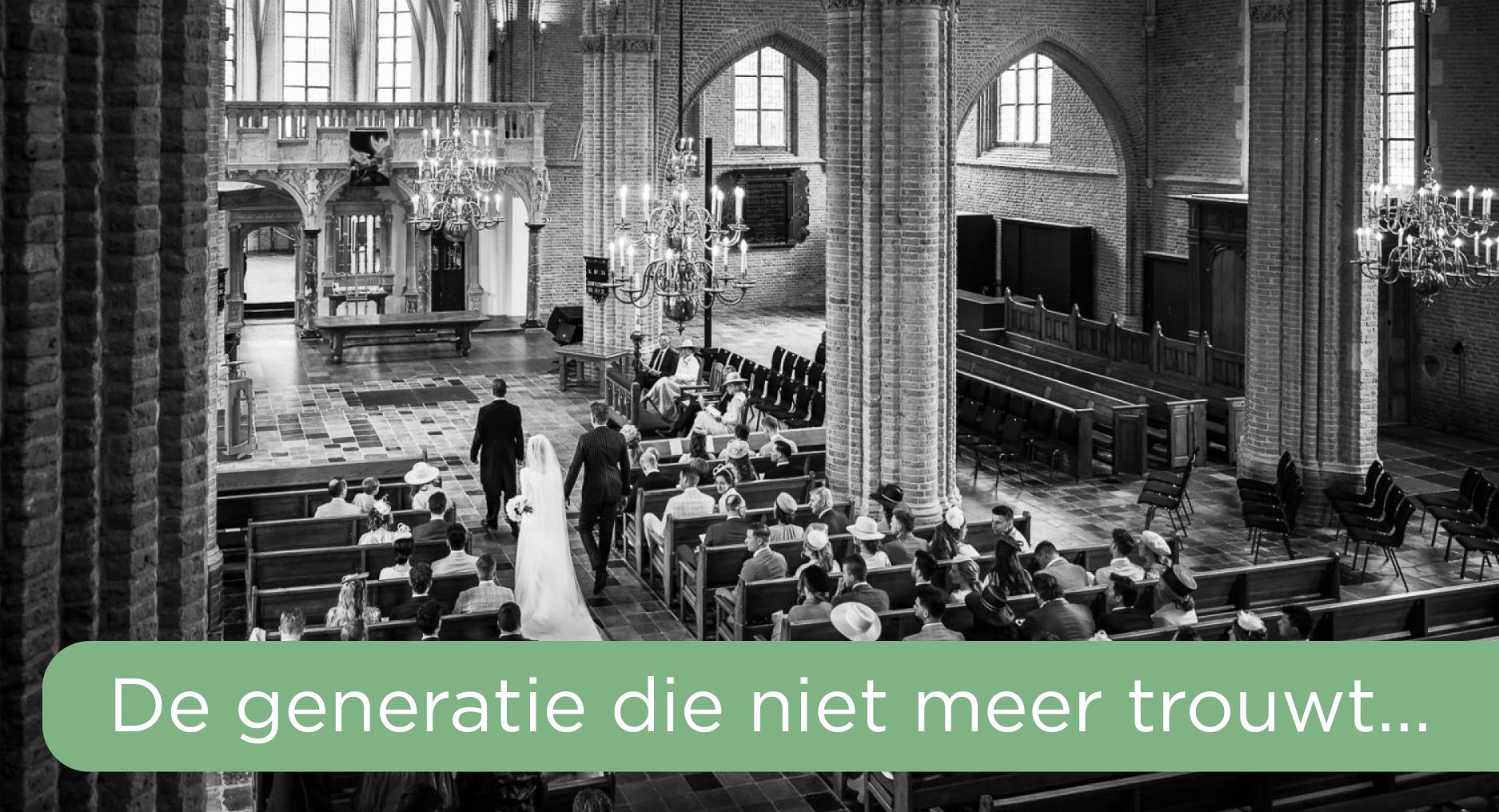 Lees meer over het artikel De generatie die niet meer trouwt komt eraan