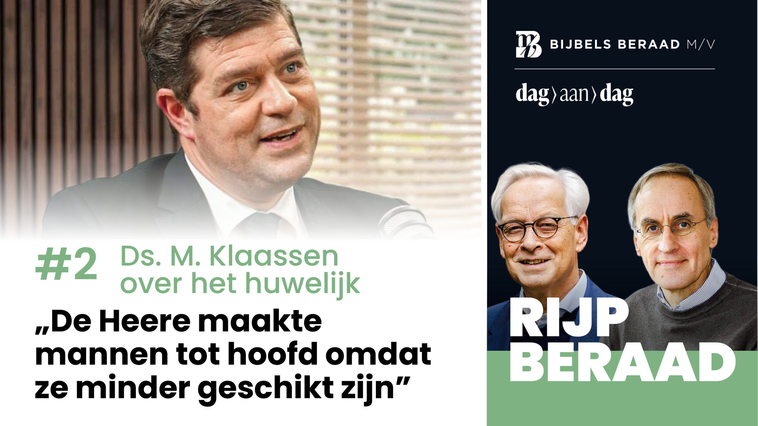 Lees meer over het artikel In gesprek met ds. M. Klaassen – RIJP BERAAD