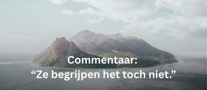 Vanouds waren christenen behoorlijk teruggetrokken.