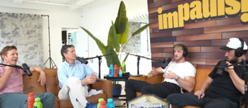 Logan Paul en Cliffe Knechtle