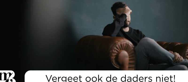 Vergeet ook de daders niet. Bron: Unsplash_Nik Shuliahin