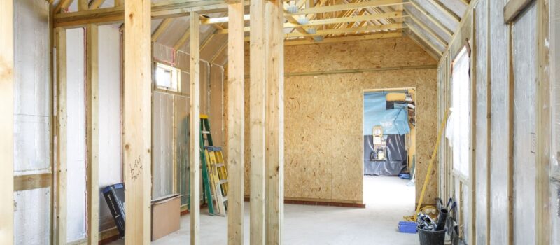 houtskeletbouw. Bron: Canva.